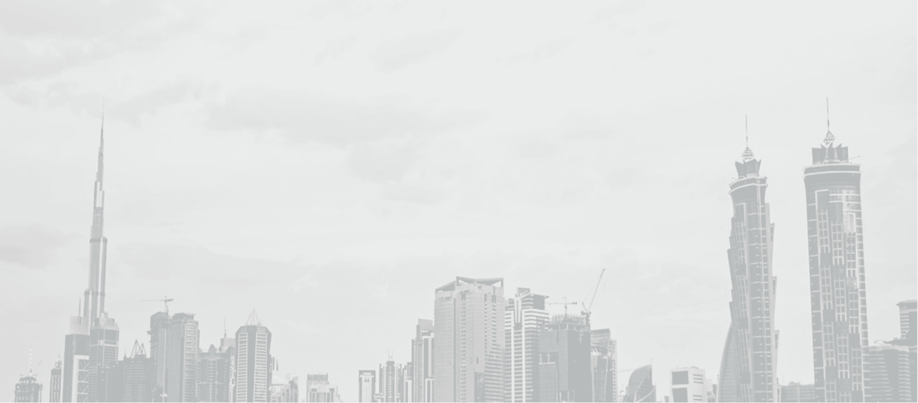 Dubai city skyline